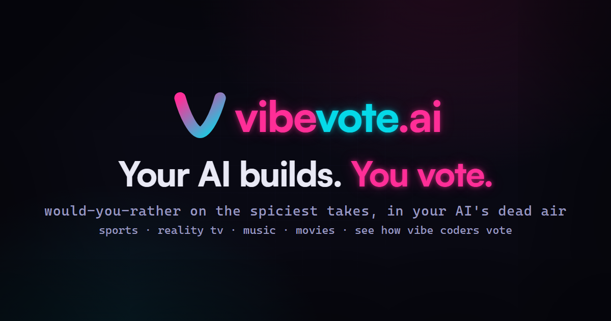 Vibe Vote